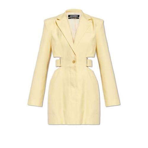 ‘Bari’ jurk Jacquemus , Yellow , Dames