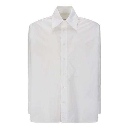 Lange mouwen shirt MM6 Maison Margiela , White , Heren