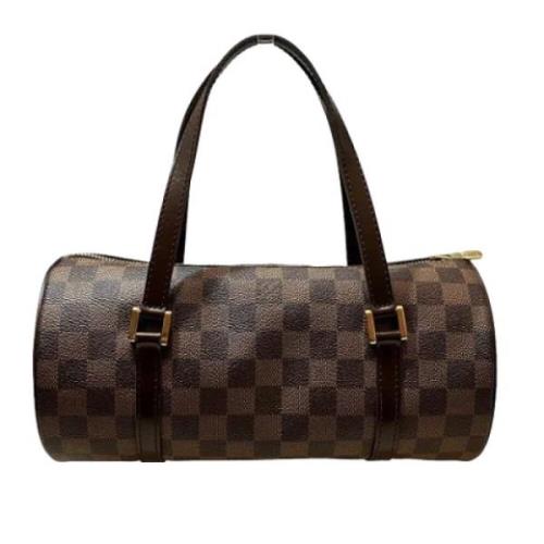 Pre-owned Canvas travel-bags Louis Vuitton Vintage , Brown , Dames