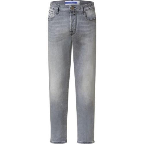 Lichtgrijze Bard Jeans - Italiaanse Mode Jacob Cohën , Gray , Heren