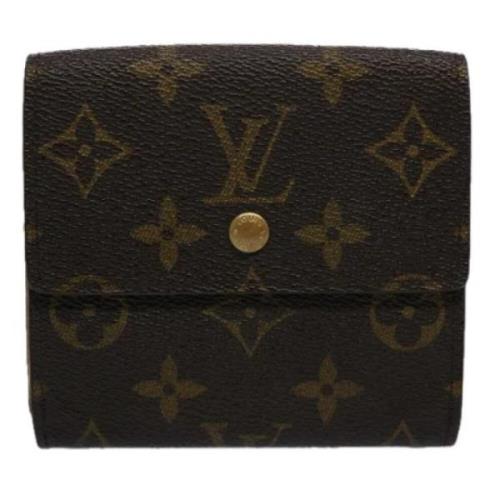 Pre-owned Canvas wallets Louis Vuitton Vintage , Brown , Dames