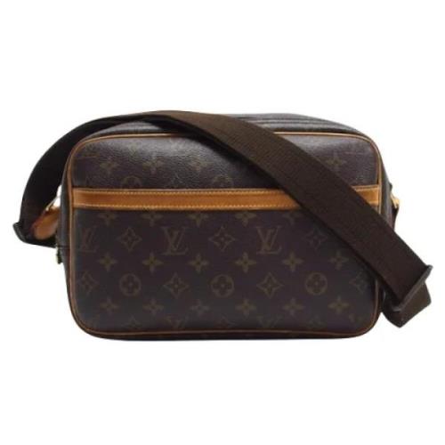 Pre-owned Canvas louis-vuitton-bags Louis Vuitton Vintage , Brown , Da...