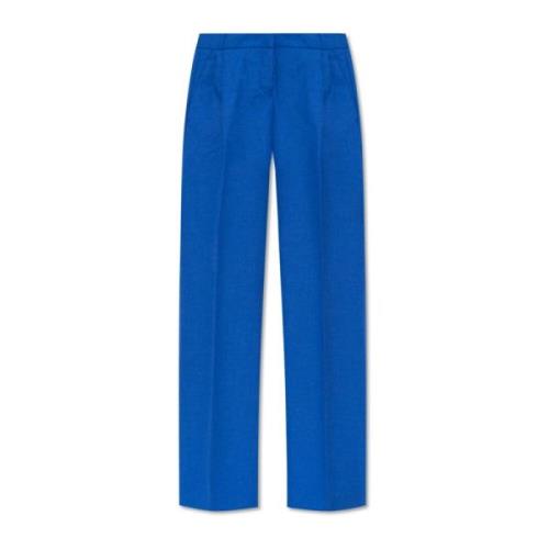 Wollen plooirokbroek Coperni , Blue , Dames