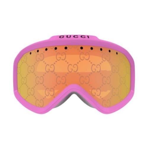 Gucci Ski- en Snowboardmasker Zonnebril Gg1210S 004 Gucci , Pink , Uni...