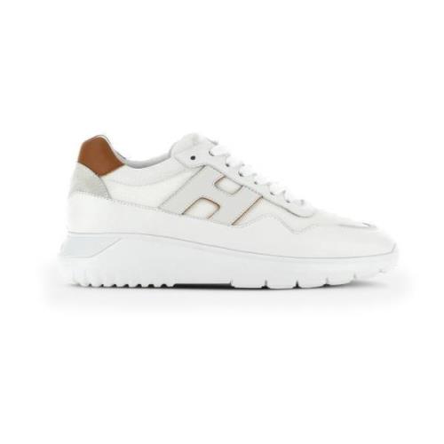 Stijlvolle Interactive Lissat Sneakers Hogan , White , Heren