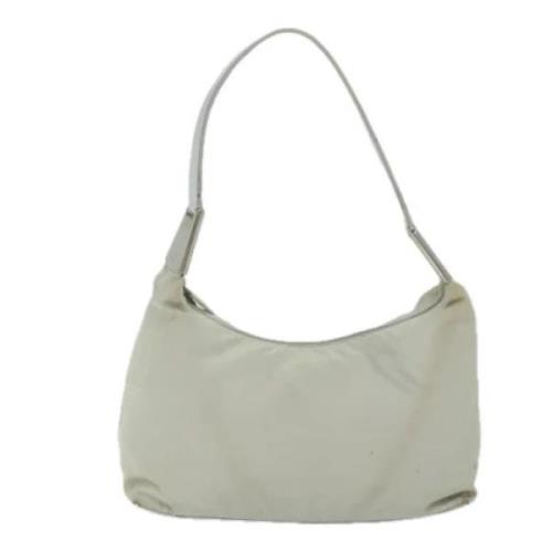 Pre-owned Fabric prada-bags Prada Vintage , White , Dames