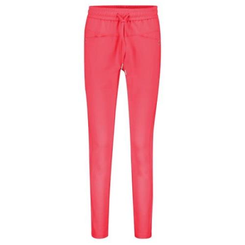 Stijlvolle Rode Knop Broek Red Button , Red , Dames
