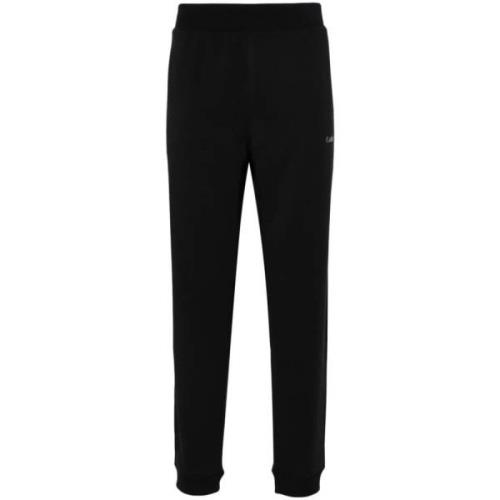 Zwarte Beauty Gebreide Broek Calvin Klein , Black , Heren