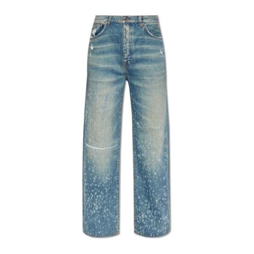 Jeans met vintage-effect Amiri , Blue , Heren