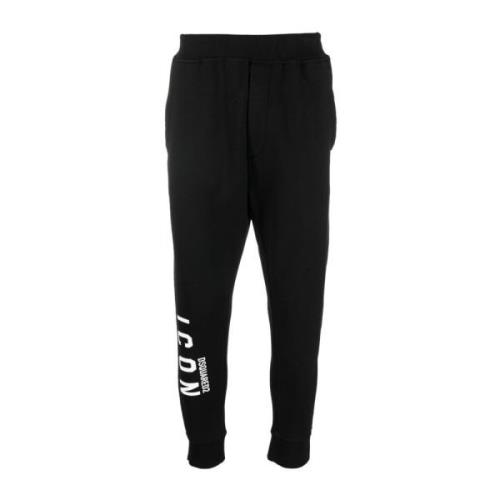 Icon Ski Broek Dsquared2 , Black , Heren