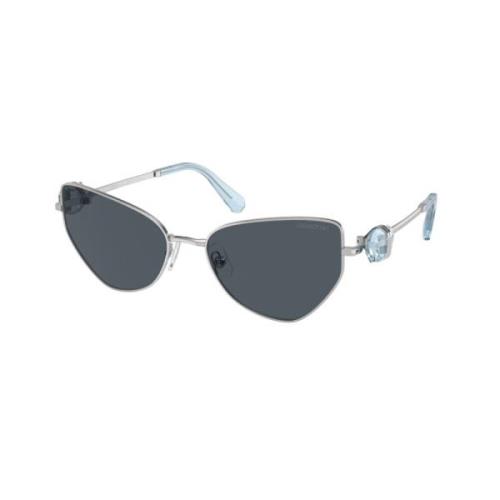 Mode Zonnebril Swarovski , Gray , Dames