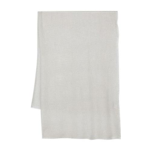 Gestructureerde polkadot sjaal Faliero Sarti , White , Dames