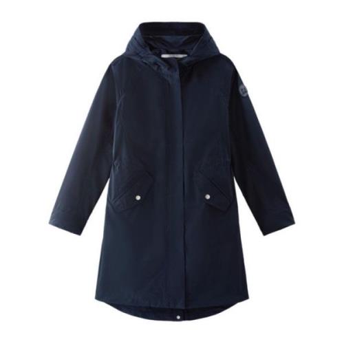 Lange zomer parka voor dames Woolrich , Blue , Dames