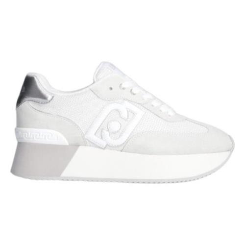 Witte platte schoenen - D Sneakers Spot TV Liu Jo , White , Dames