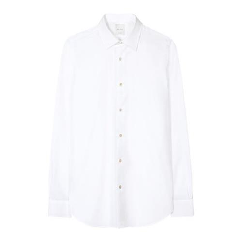 Getailleerd overhemd PS By Paul Smith , White , Heren