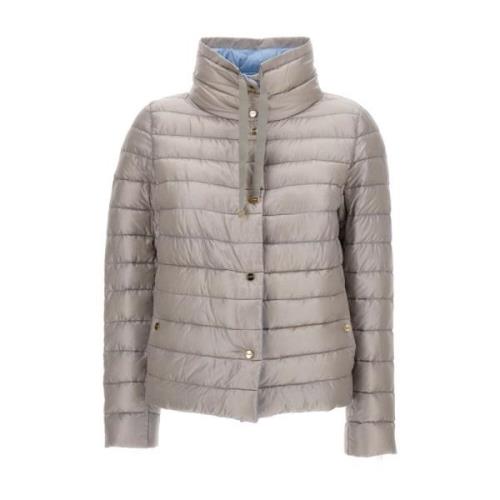 MultiColour Omkeerbare Jas Herno , Gray , Dames