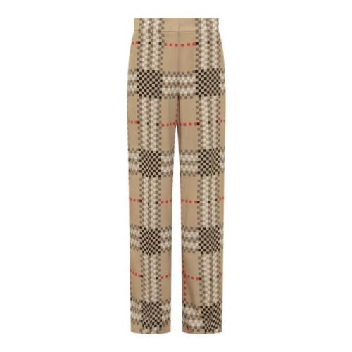 Printbroek Burberry , Beige , Dames