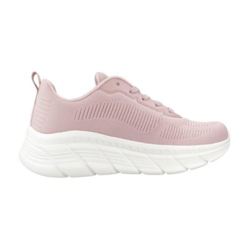 Stijlvolle Flex Hi Sneakers voor Vrouwen Skechers , Pink , Dames