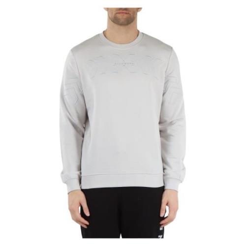 Stijlvolle Katoenmix Crewneck Sweatshirt Richmond , Gray , Heren