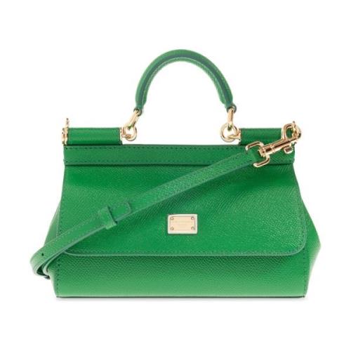 ‘Sicily Small’ schoudertas Dolce & Gabbana , Green , Dames