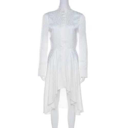 Pre-owned Fabric dresses Alexander McQueen Pre-owned , White , Dames