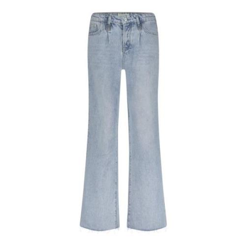Lucy Wide Jeans - Faded Light Blue Fabienne Chapot , Blue , Dames