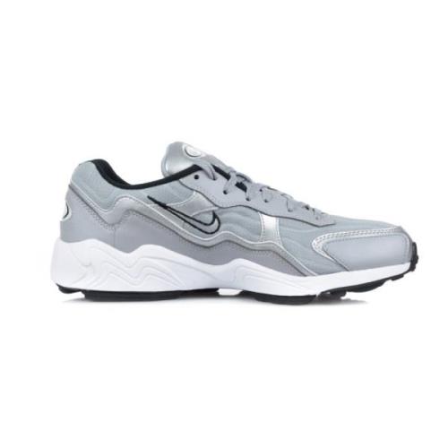 Alpha Lage Sneaker - Grijs Metallic Streetwear Nike , Gray , Heren
