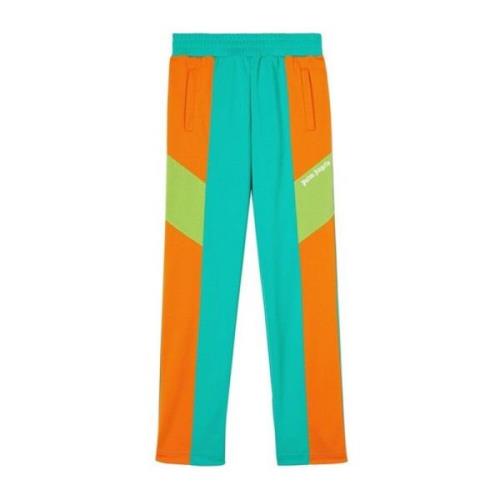 Contrast Logo Track Pants Palm Angels , Green , Heren