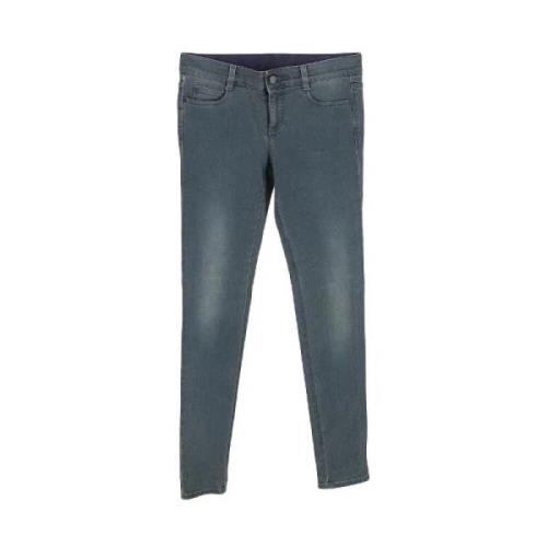 Pre-owned Cotton jeans Stella McCartney Pre-owned , Blue , Dames