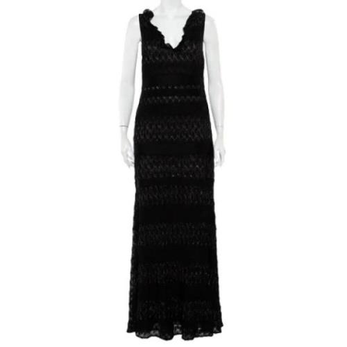 Pre-owned Fabric dresses Missoni Pre-owned , Black , Dames