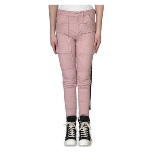 Stijlvolle Overdyed Skinny Jeans Rick Owens , Pink , Dames