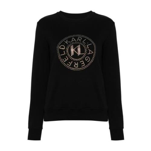 Stijlvolle Sweatshirt Karl Lagerfeld , Black , Dames