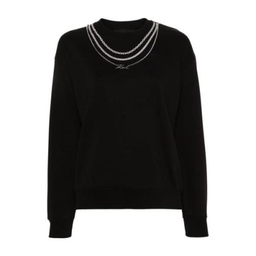 Stijlvolle Sweatshirt voor Heren Karl Lagerfeld , Black , Dames