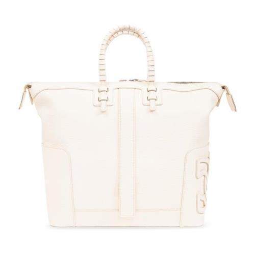 ‘C-Style’ shopper tas Casadei , White , Dames