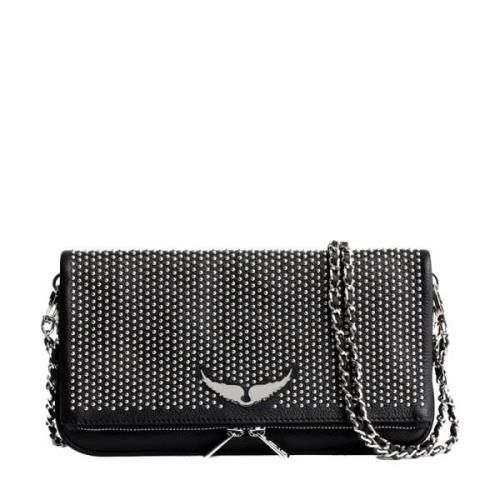 Rock Dotted Swiss Clutch Zadig & Voltaire , Multicolor , Dames