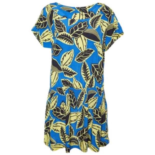 Pre-owned Fabric dresses Moschino Pre-Owned , Blue , Dames