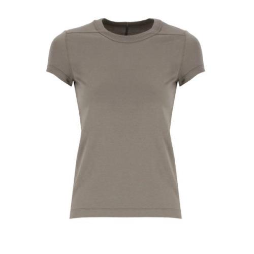 Grijze Katoenen T-shirt voor Vrouwen Rick Owens , Gray , Dames