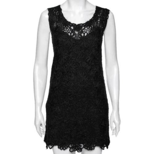 Pre-owned Lace dresses Moschino Pre-Owned , Black , Dames