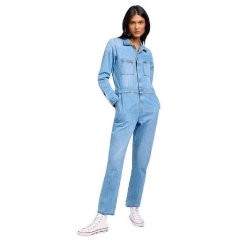 Stijlvolle Unionall Jumpsuit Lee , Blue , Dames