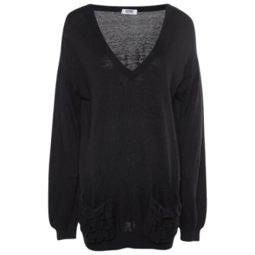 Pre-owned Knit tops Moschino Pre-Owned , Black , Dames