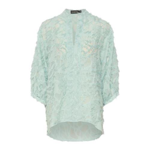 Surf Spray 3/4 Mouw Blouse Soaked in Luxury , Green , Dames