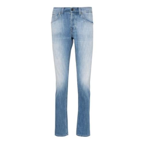 Slim-fit Skinny George Jeans Dondup , Blue , Heren
