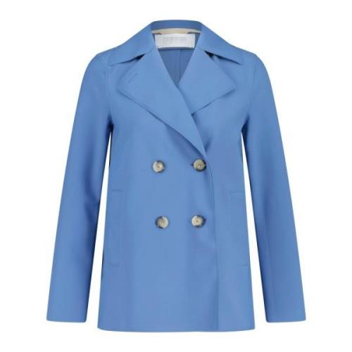 Klassieke Jersey Blazer Harris Wharf London , Blue , Dames