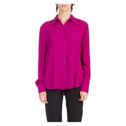 Smorzare Shirt - Stijlvol en Trendy Pinko , Purple , Dames