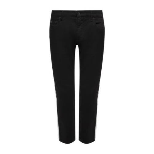 Zwarte Jeans voor Heren Aw22 Dolce & Gabbana , Black , Heren