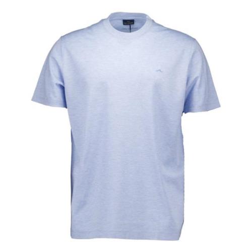 Blauwe T-shirts Silver Collection Paul & Shark , Blue , Heren