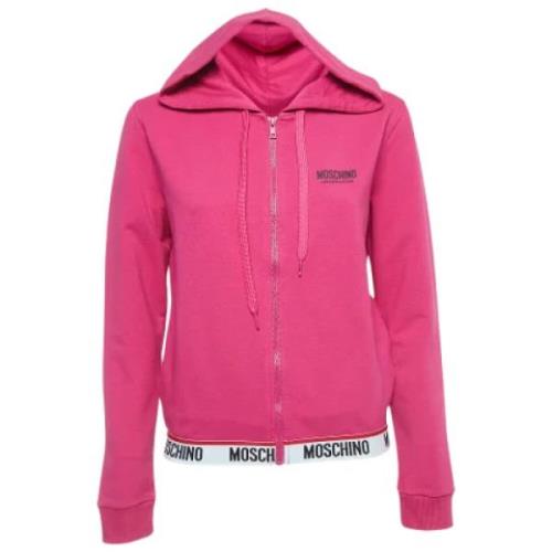 Pre-owned Cotton outerwear Moschino Pre-Owned , Pink , Dames