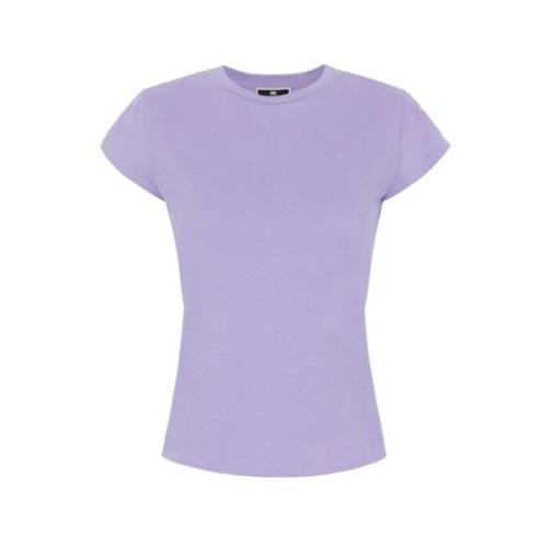 Stijlvolle T-Shirt Elisabetta Franchi , Purple , Dames