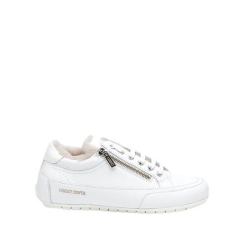 Witte Leren Sneakers Candice Cooper , White , Dames