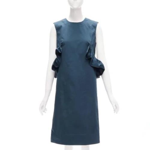 Pre-owned Cotton dresses Marni Pre-owned , Green , Dames